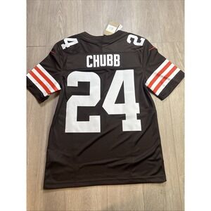 NFL Cleveland Browns 1946 Nick Chubb Nike On Field Football Jersey Men Small New